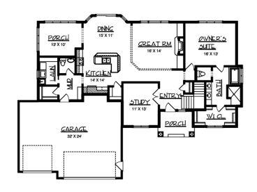 Floor Plan, 022H-0026