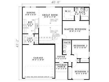 Floor Plan, 025H-0130