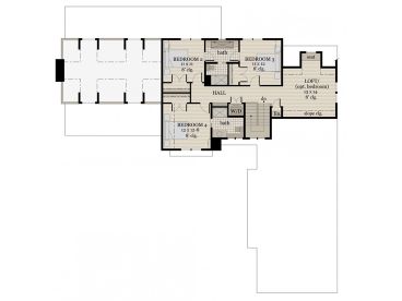 2nd Floor Plan, 023H-0195
