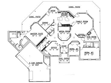 Floor Plan, 012H-0013