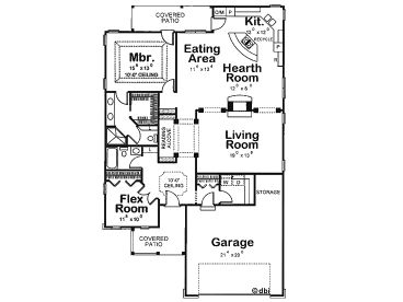 Floor Plan, 031H-0121