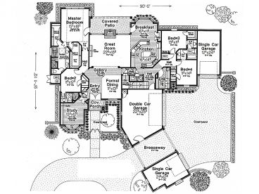 1st Floor Plan, 002H-0087