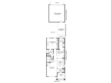 1st Floor Plan, 062H-0037