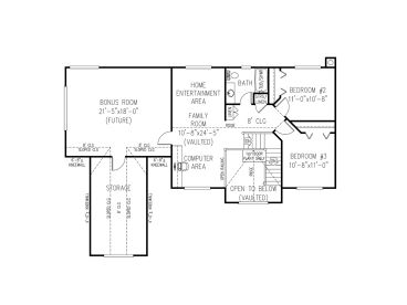 2nd Floor Plan, 044H-0029