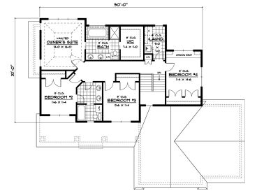 2nd Floor Plan, 023H-0156