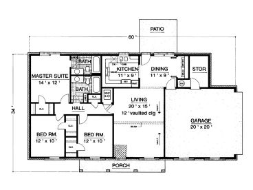 Floor Plan, 021H-0238