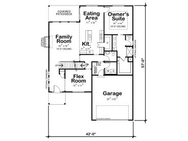 1st Floor Plan, 031H-0470