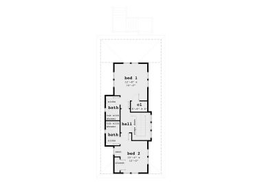 2nd Floor Plan, 052H-0115
