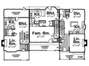 1st Floor Plan, 031M-0029