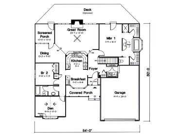 Floor Plan, 047H-0025
