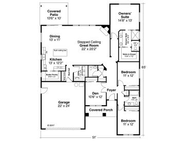 Floor Plan, 051H-0328