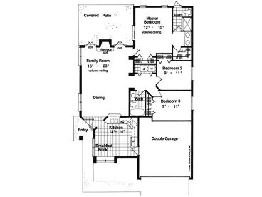 Floor Plan, 043H-0018