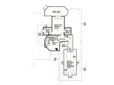 2nd Floor Plan, 002H-0055