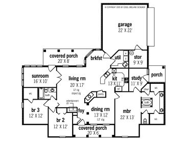 Floor Plan, 021H-0110