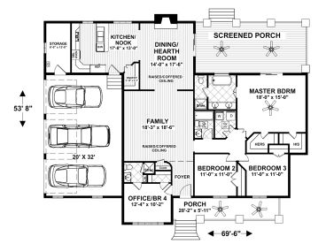 Floor Plan, 007H-0149