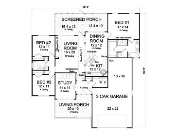Floor Plan, 059H-0182