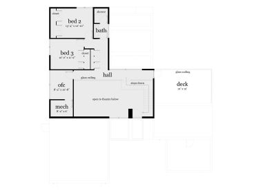 2nd Floor Plan, 052H-0079
