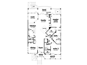 Floor Plan, 052H-0064