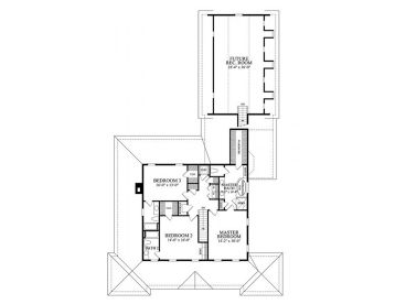 2nd Floor Plan, 063H-0205