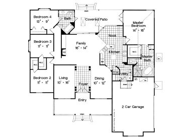 Floor Plan, 043H-0098
