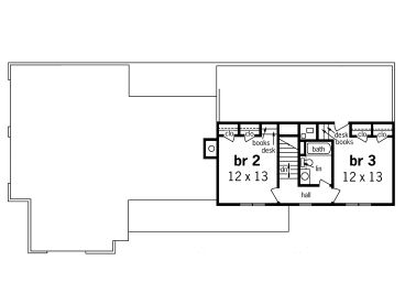 2nd Floor Plan, 021H-0208