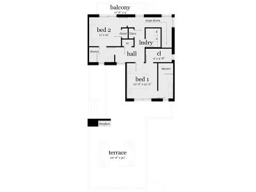 2nd Floor Plan, 052H-0094
