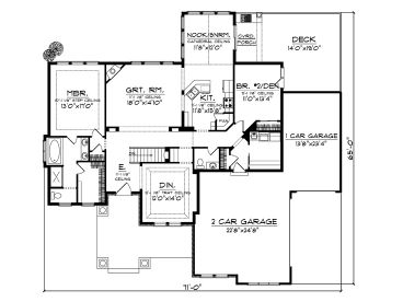 Floor Plan, 020H-0248