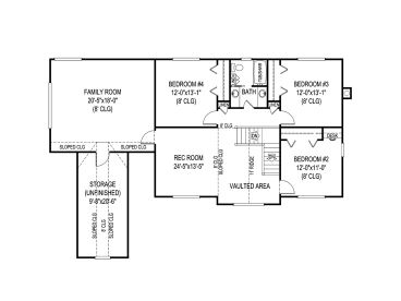 2nd Floor Plan, 044H-0043