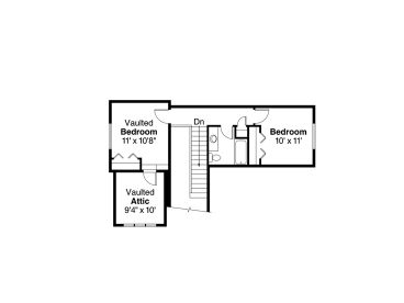 2nd Floor Plan, 051H-0219