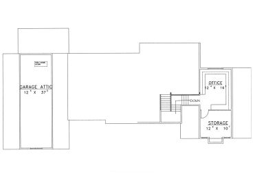 2nd Floor Plan, 012H-0041