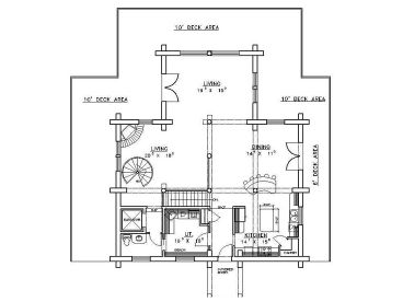 1st Floor Plan, 012L-0019