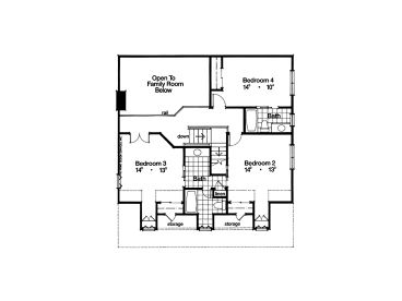 2nd Floor Plan, 043H-0255