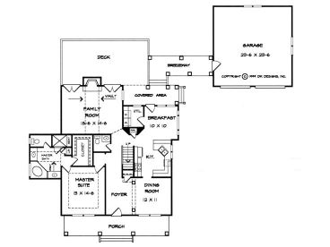 1st Floor Plan, 019H-0066