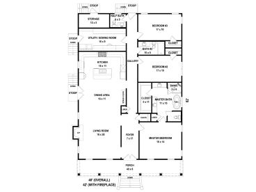 Floor Plan, 006H-0196
