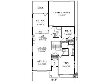 Floor Plan, 020H-0464