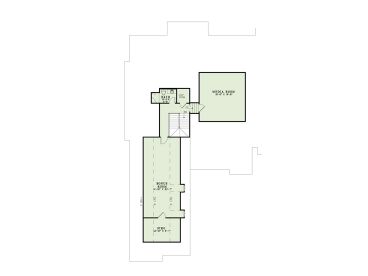 2nd Floor Plan, 025H-0280