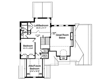 2nd Floor Plan, 046H-0009