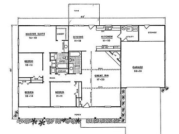 Floor Plan, 004H-0032