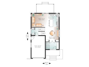 1st Floor Plan, 027H-0344