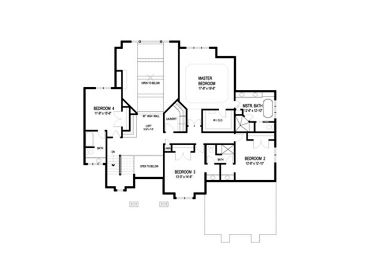 2nd Floor Plan, 007H-0128