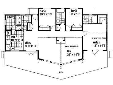 Floor Plan, 032H-0059