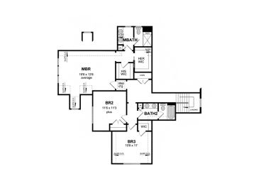 2nd Floor Plan, 014H-0085