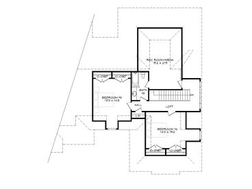2nd Floor Plan, 062H-0016