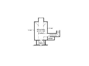 2nd Floor Plan, 054H-0039