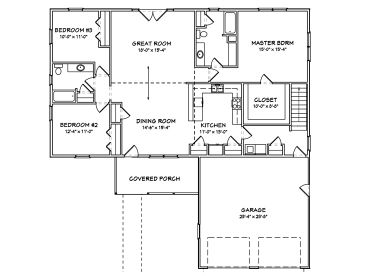Floor Plan, 048H-0036