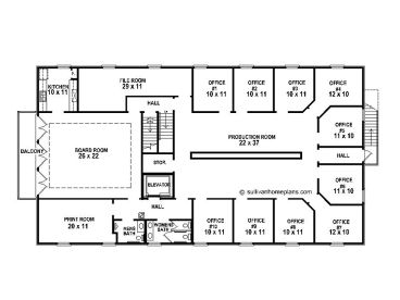 2nd Floor Plan, 006C-0058