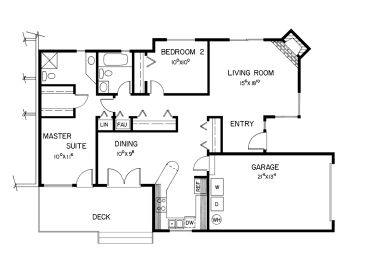 2nd Floor Plan B, 013M-0005
