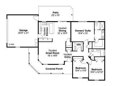 Floor Plan, 051H-0152