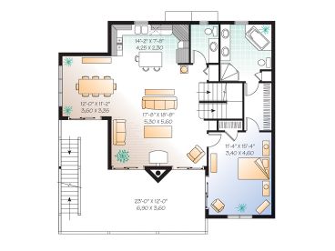 2nd Floor Plan, 027H-0399