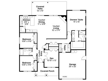 Floor Plan, 051H-0310